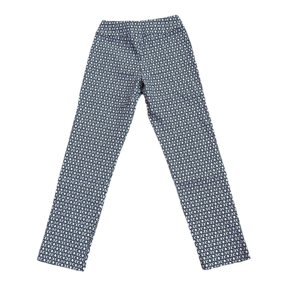 KRAZY LARRY black and white geometric design easy-on pants, size 2, EUC - Picture 4 of 8